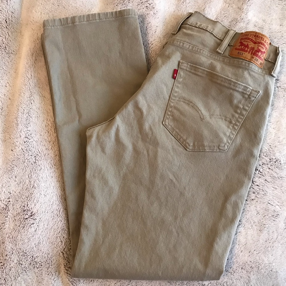 Levi Men’s tan jeans size 38x30